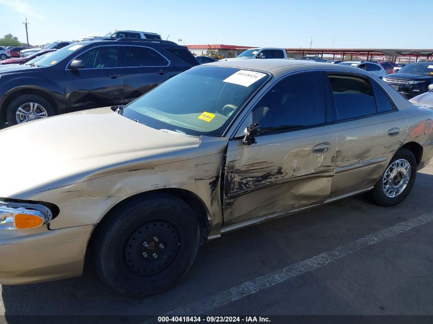 2004 Buick Century VIN: 2G4WS52J041186975 Lot: 40418434