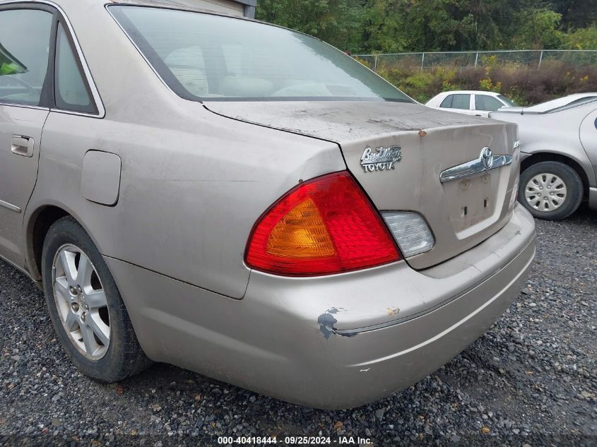 2000 Toyota Avalon Xls VIN: 4T1BF28B6YU038681 Lot: 40418444