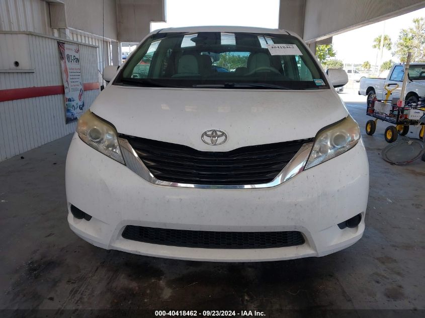 2012 Toyota Sienna Le V6 8 Passenger VIN: 5TDKK3DC4CS177306 Lot: 40418462