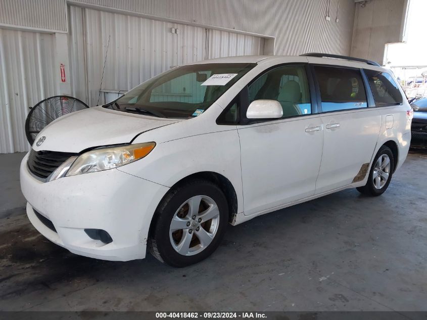 2012 Toyota Sienna Le V6 8 Passenger VIN: 5TDKK3DC4CS177306 Lot: 40418462