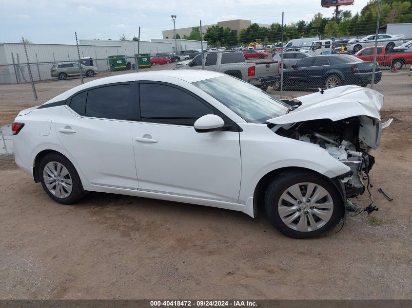 2022 Nissan Sentra S Xtronic Cvt VIN: 3N1AB8BV6NY280285 Lot: 40418472