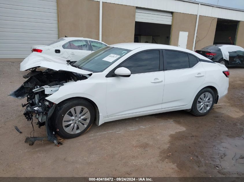 2022 Nissan Sentra S Xtronic Cvt VIN: 3N1AB8BV6NY280285 Lot: 40418472