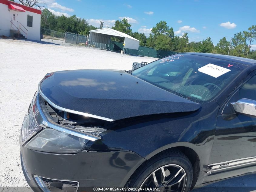 2011 Ford Fusion Hybrid VIN: 3FADP0L3XBR173536 Lot: 40418524