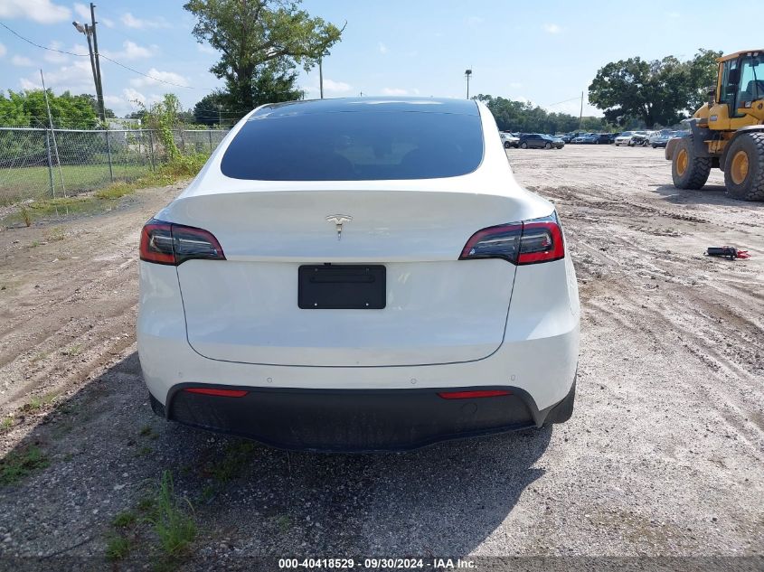 2021 Tesla Model Y VIN: 5YJYGDED9MF111297 Lot: 40418529