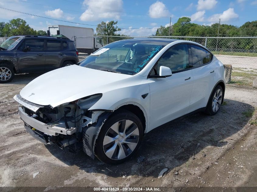 5YJYGDED9MF111297 2021 TESLA MODEL Y - Image 2