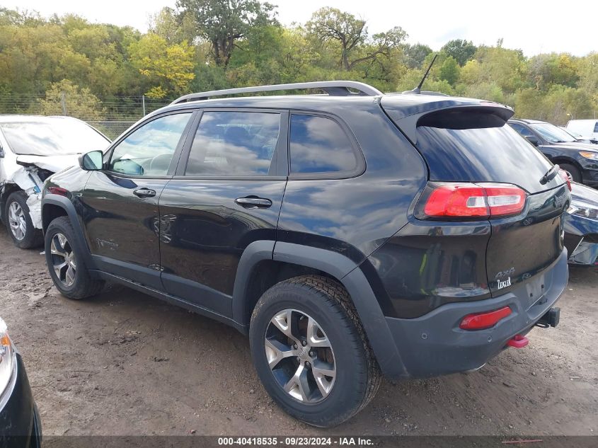 2014 Jeep Cherokee Trailhawk VIN: 1C4PJMBS8EW147253 Lot: 40418535