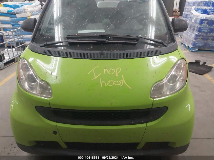 2008 Smart Fortwo Passion VIN: WMEEK31X98K099688 Lot: 40418561