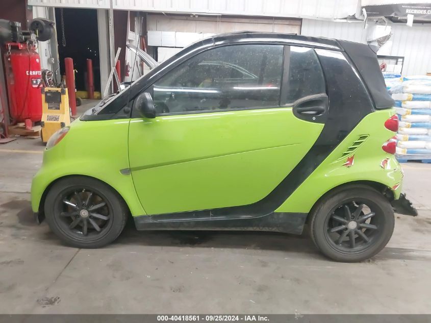 2008 Smart Fortwo Passion VIN: WMEEK31X98K099688 Lot: 40418561