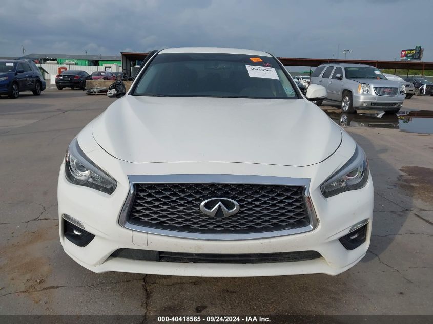 2021 Infiniti Q50 Pure VIN: JN1EV7AR0MM752537 Lot: 40418565