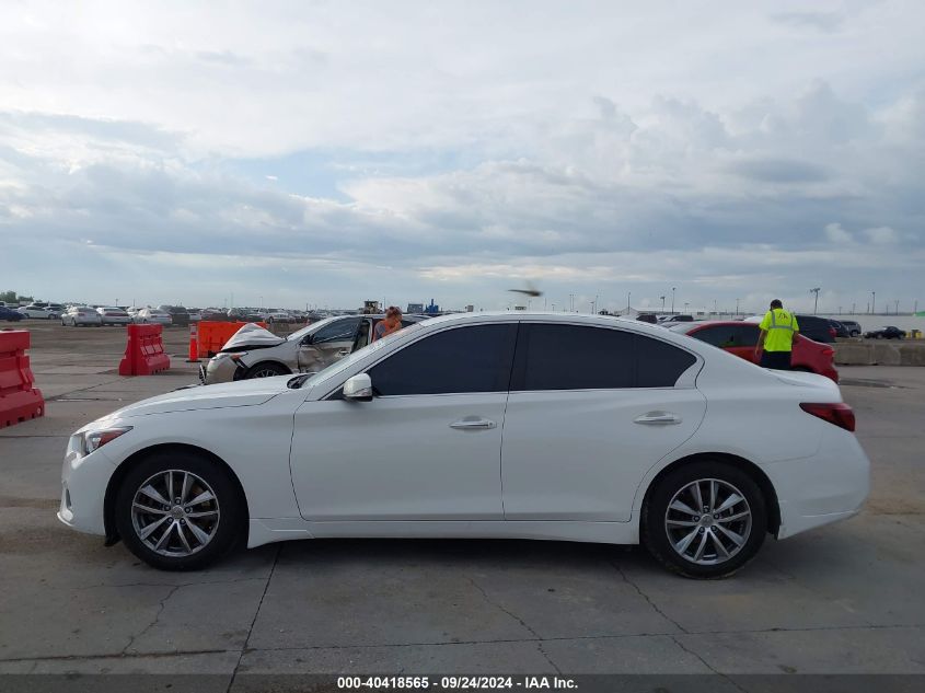 2021 Infiniti Q50 Pure VIN: JN1EV7AR0MM752537 Lot: 40418565