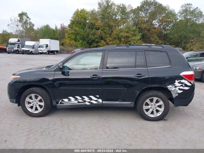 2011 Toyota Highlander Se V6 VIN: 5TDBK3EH0BS069922 Lot: 40418570