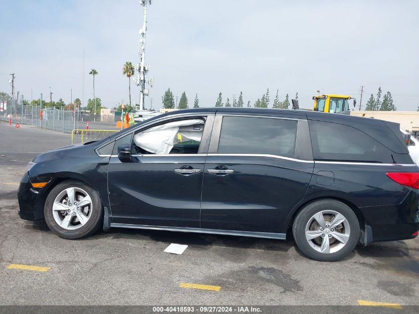 2018 Honda Odyssey Ex-L VIN: 5FNRL6H74JB077945 Lot: 40418593