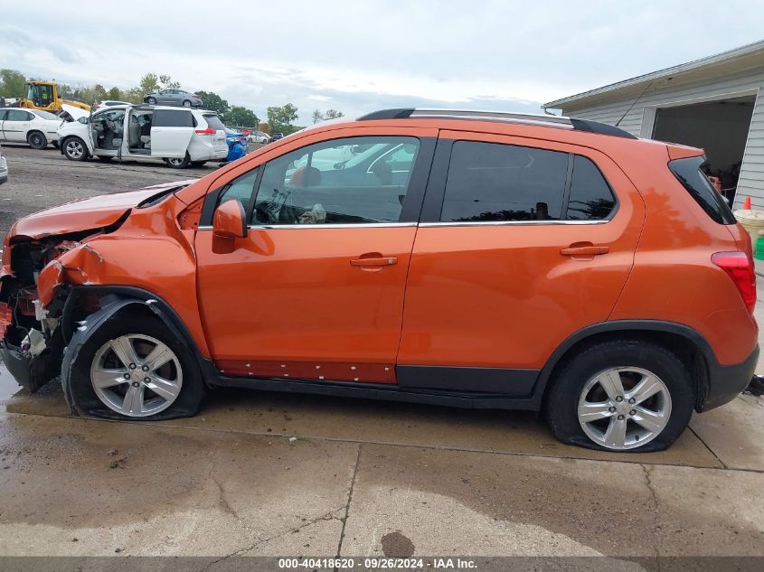 2015 Chevrolet Trax Lt VIN: KL7CJRSB5FB258943 Lot: 40418620