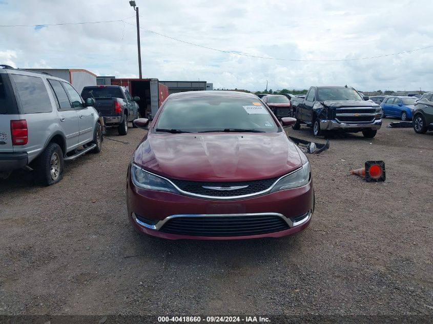 2016 Chrysler 200 Limited VIN: 1C3CCCAB2GN171968 Lot: 40418660