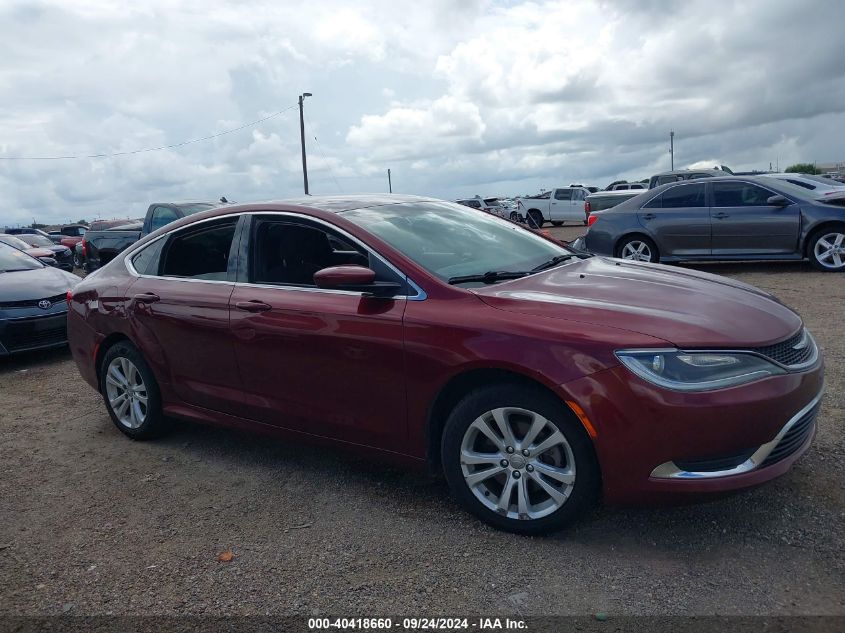 2016 Chrysler 200 Limited VIN: 1C3CCCAB2GN171968 Lot: 40418660