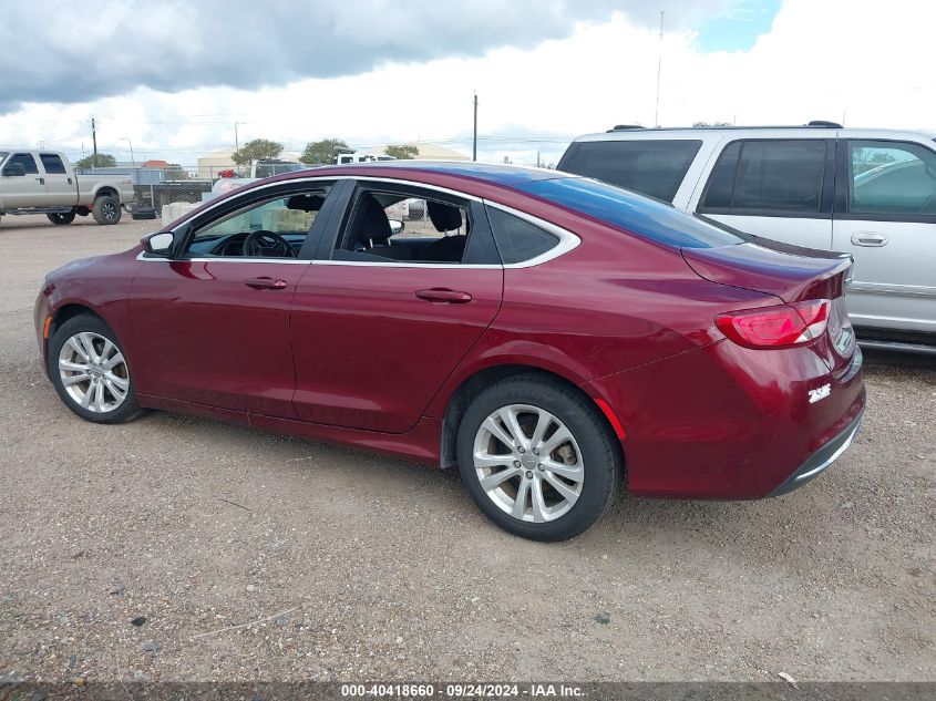 2016 Chrysler 200 Limited VIN: 1C3CCCAB2GN171968 Lot: 40418660