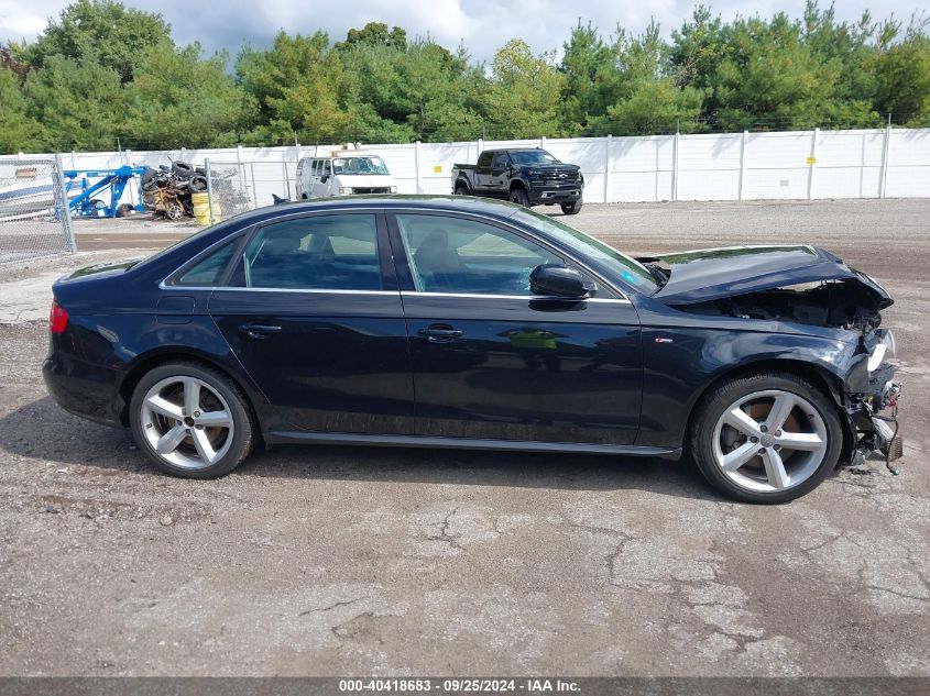 2012 Audi A4 2.0T Premium VIN: WAUFFAFL1CN005227 Lot: 40418683