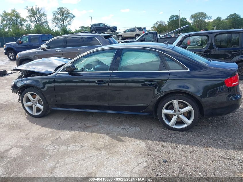 2012 Audi A4 2.0T Premium VIN: WAUFFAFL1CN005227 Lot: 40418683