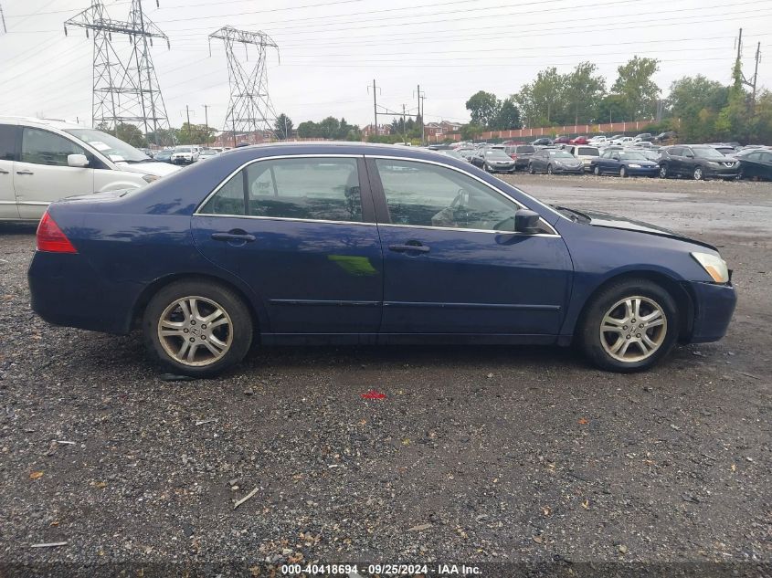 1HGCM56777A130706 2007 Honda Accord 2.4 Ex