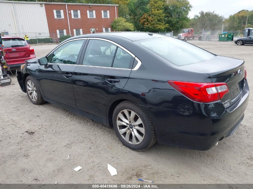 2015 Subaru Legacy 2.5I Premium VIN: 4S3BNAC6XF3035524 Lot: 40418696