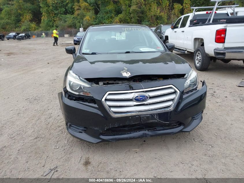 2015 Subaru Legacy 2.5I Premium VIN: 4S3BNAC6XF3035524 Lot: 40418696