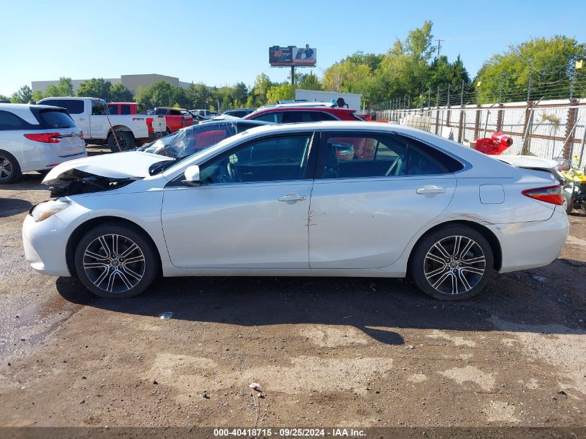 2016 Toyota Camry Se VIN: 4T1BF1FK7GU996966 Lot: 40418715