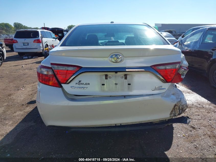 2016 Toyota Camry Se VIN: 4T1BF1FK7GU996966 Lot: 40418715