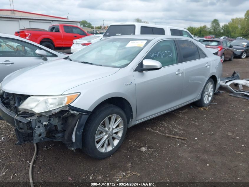 2012 Toyota Camry Hybrid Xle VIN: 4T1BD1FK1CU049597 Lot: 40418732