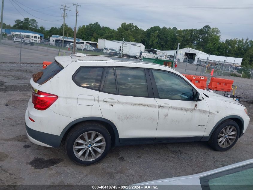 2013 BMW X3 xDrive28I VIN: 5UXWX9C52D0A20825 Lot: 40418745