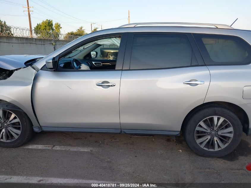 2017 Nissan Pathfinder Sv VIN: 5N1DR2MM0HC658049 Lot: 40418781