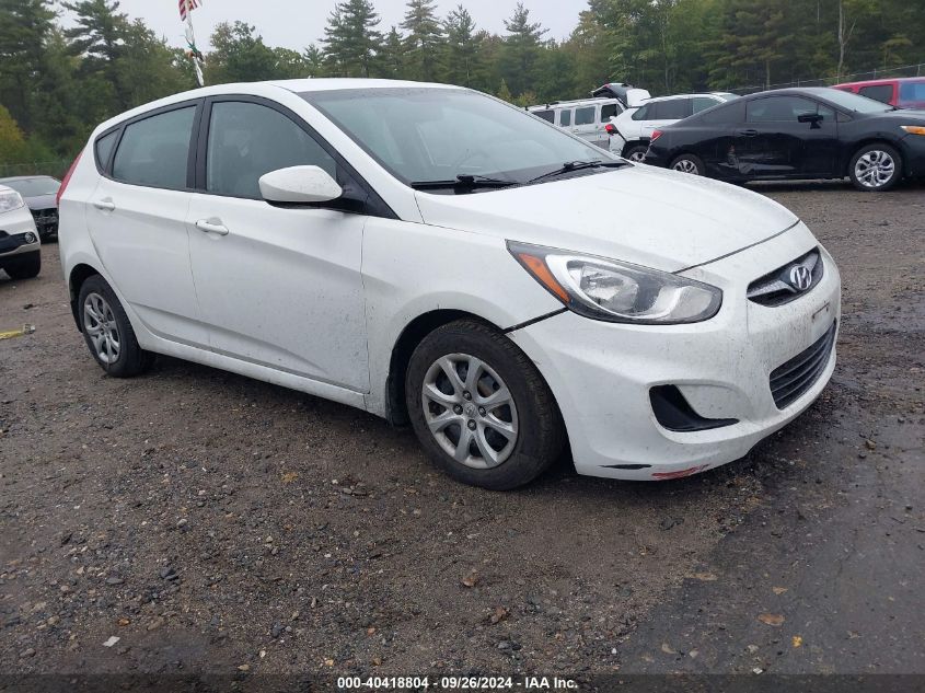 2014 Hyundai Accent Gs VIN: KMHCT5AE7EU195912 Lot: 40418804