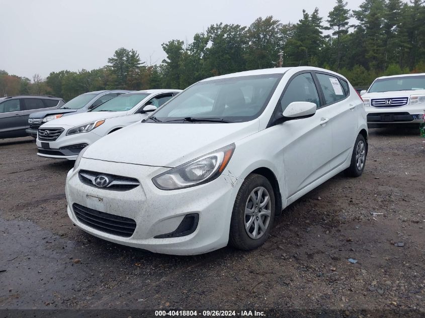 KMHCT5AE7EU195912 2014 Hyundai Accent Gs