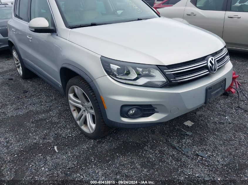 2013 Volkswagen Tiguan Sel VIN: WVGBV3AX0DW602113 Lot: 40418815