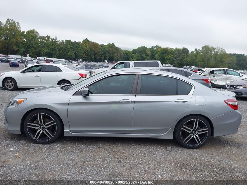 1HGCR2F14HA260701 2017 Honda Accord Sport Se