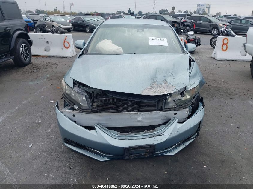 19XFB4F21DE201780 2013 Honda Civic Hybrid