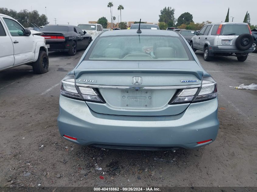 19XFB4F21DE201780 2013 Honda Civic Hybrid