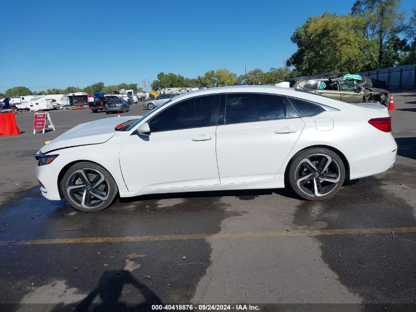 1HGCV1F39JA075539 2018 Honda Accord Sport