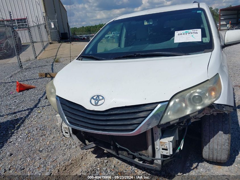 2013 Toyota Sienna Le V6 8 Passenger VIN: 5TDKK3DCXDS296947 Lot: 40419956