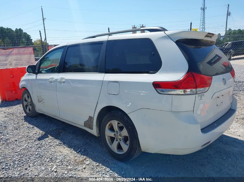 2013 Toyota Sienna Le V6 8 Passenger VIN: 5TDKK3DCXDS296947 Lot: 40419956