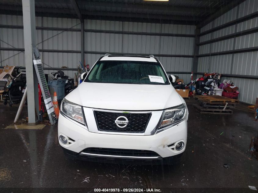 2013 Nissan Pathfinder Sl VIN: 5N1AR2MN8DC645569 Lot: 40419978