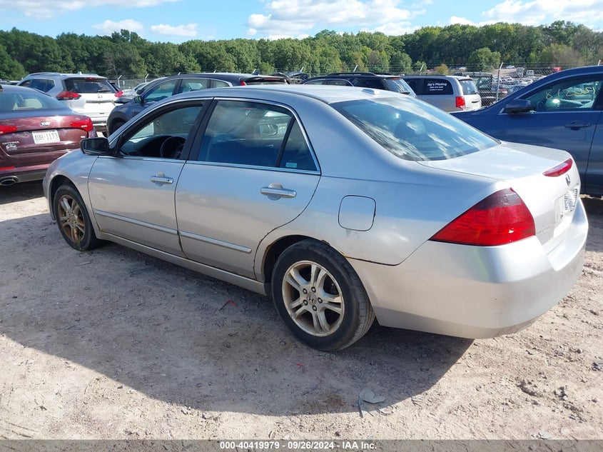 2006 HONDA ACCORD VIN: 1HGCM56816A062863