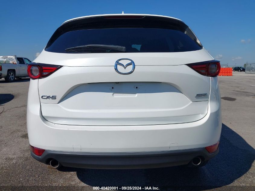 2019 Mazda Cx-5 Grand Touring VIN: JM3KFADM3K1567303 Lot: 40420001