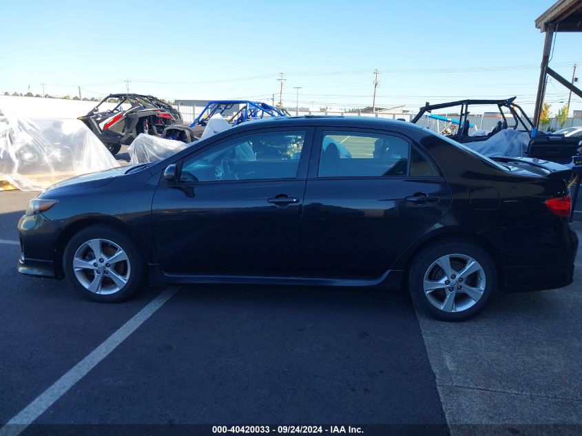 2011 Toyota Corolla S VIN: 2T1BU4EE6BC614715 Lot: 40420033