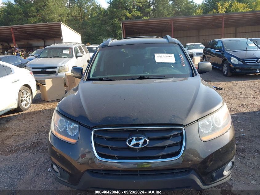 2011 Hyundai Santa Fe Se VIN: 5XYZH4AG5BG012256 Lot: 40420048