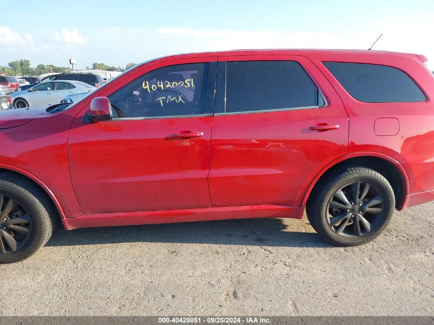 2013 Dodge Durango Sxt VIN: 1C4RDHAG2DC683278 Lot: 40420051