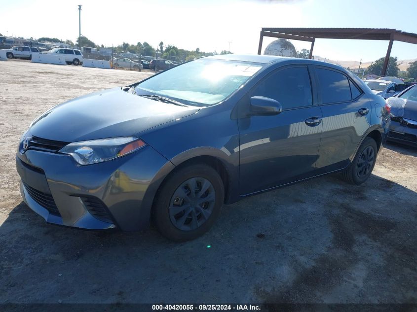 5YFBURHE0GP425459 2016 TOYOTA COROLLA - Image 2