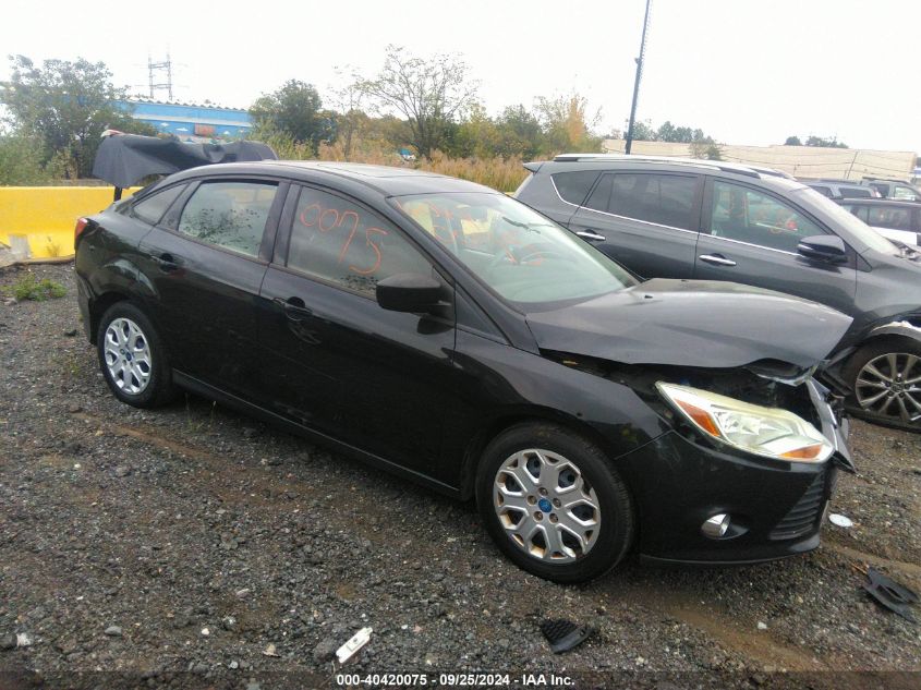 2012 Ford Focus Se VIN: 1FAHP3F27CL264768 Lot: 40420075