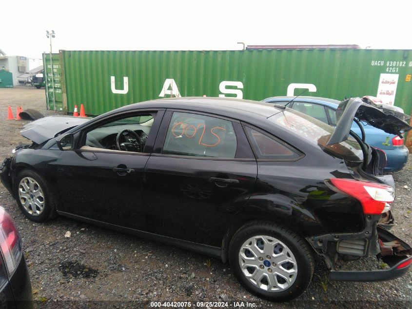 2012 Ford Focus Se VIN: 1FAHP3F27CL264768 Lot: 40420075