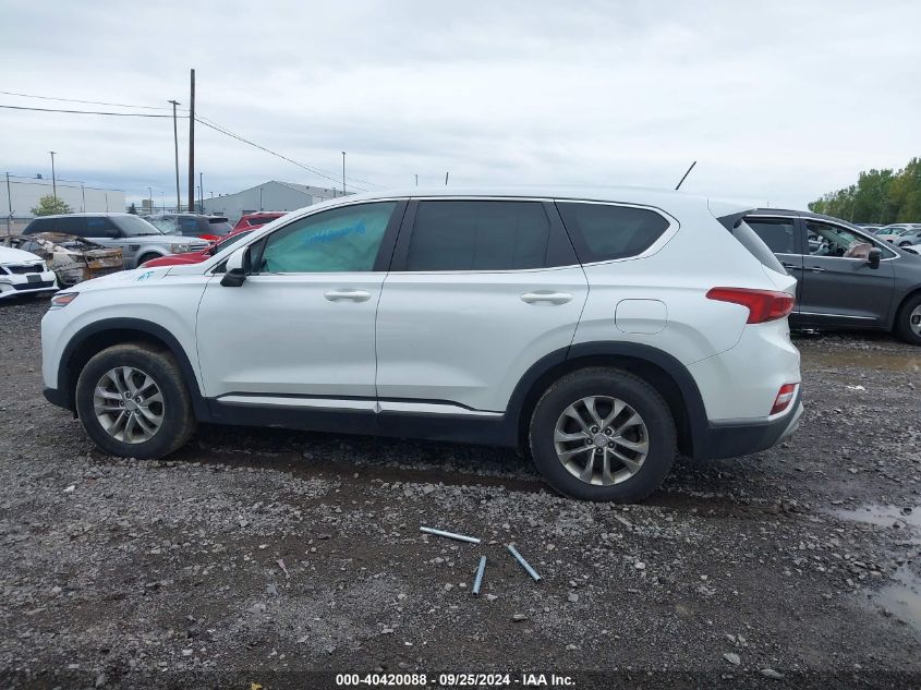 2019 Hyundai Santa Fe Se VIN: 5NMS2CAD8KH075683 Lot: 40420088