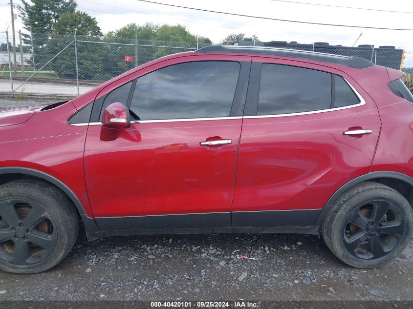 2016 Buick Encore VIN: KL4CJESB7GB614445 Lot: 40420101